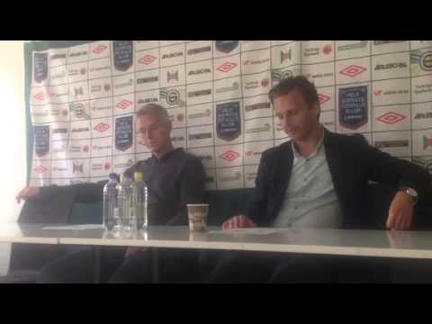 Presskonferens Varbergs BoIS-IK Frej