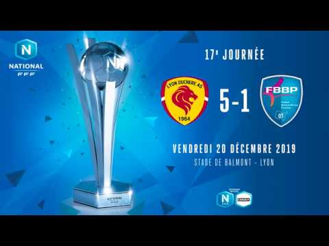 17ème J. National | Lyon Duchère AS - FBBP 01 (5-1)