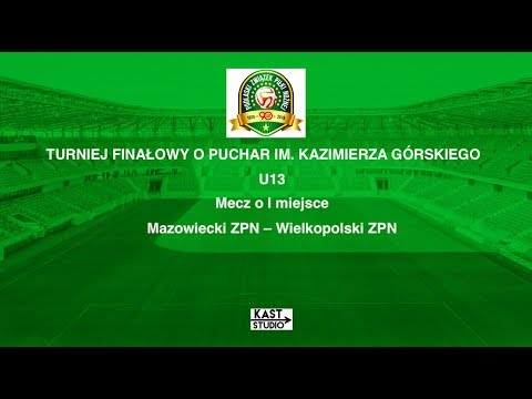 Finał: U13 Mazowiecki ZPN - U13 Wielkopolski ZPN
