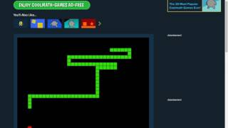 Farthest ever gotten in snake (coolmath-games