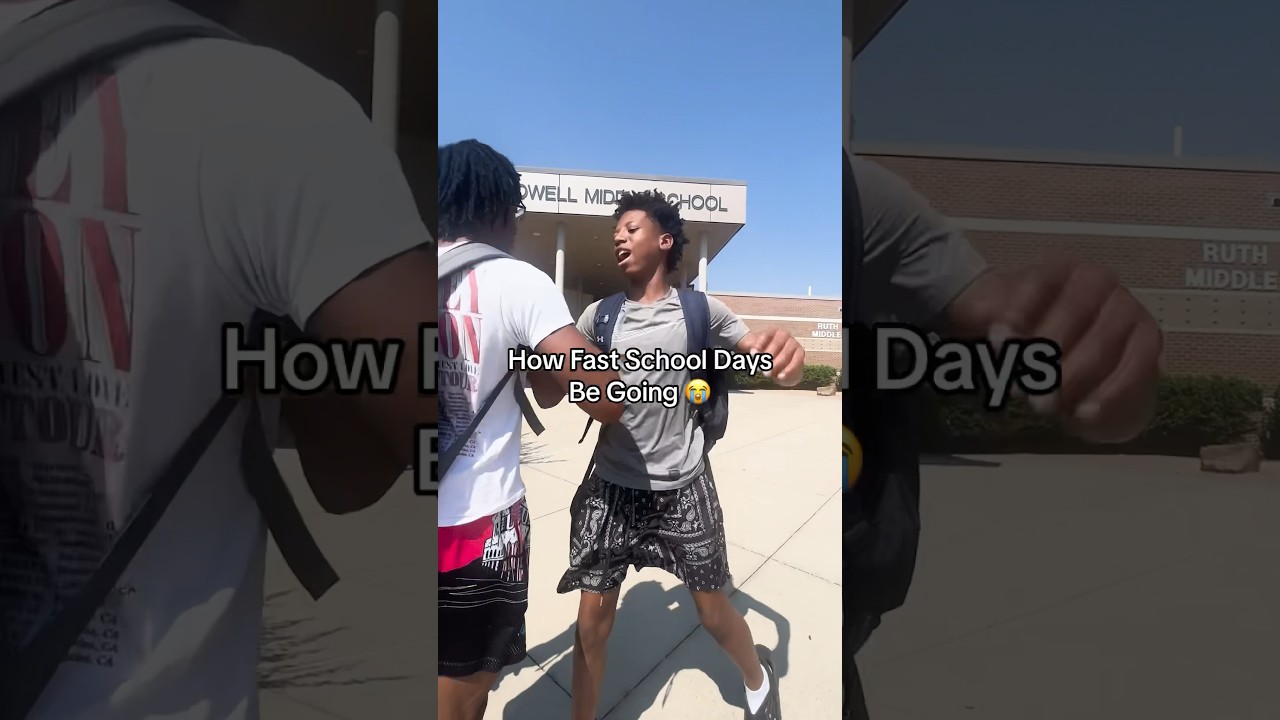 How Fast EVERYONES School Day Goes 😭