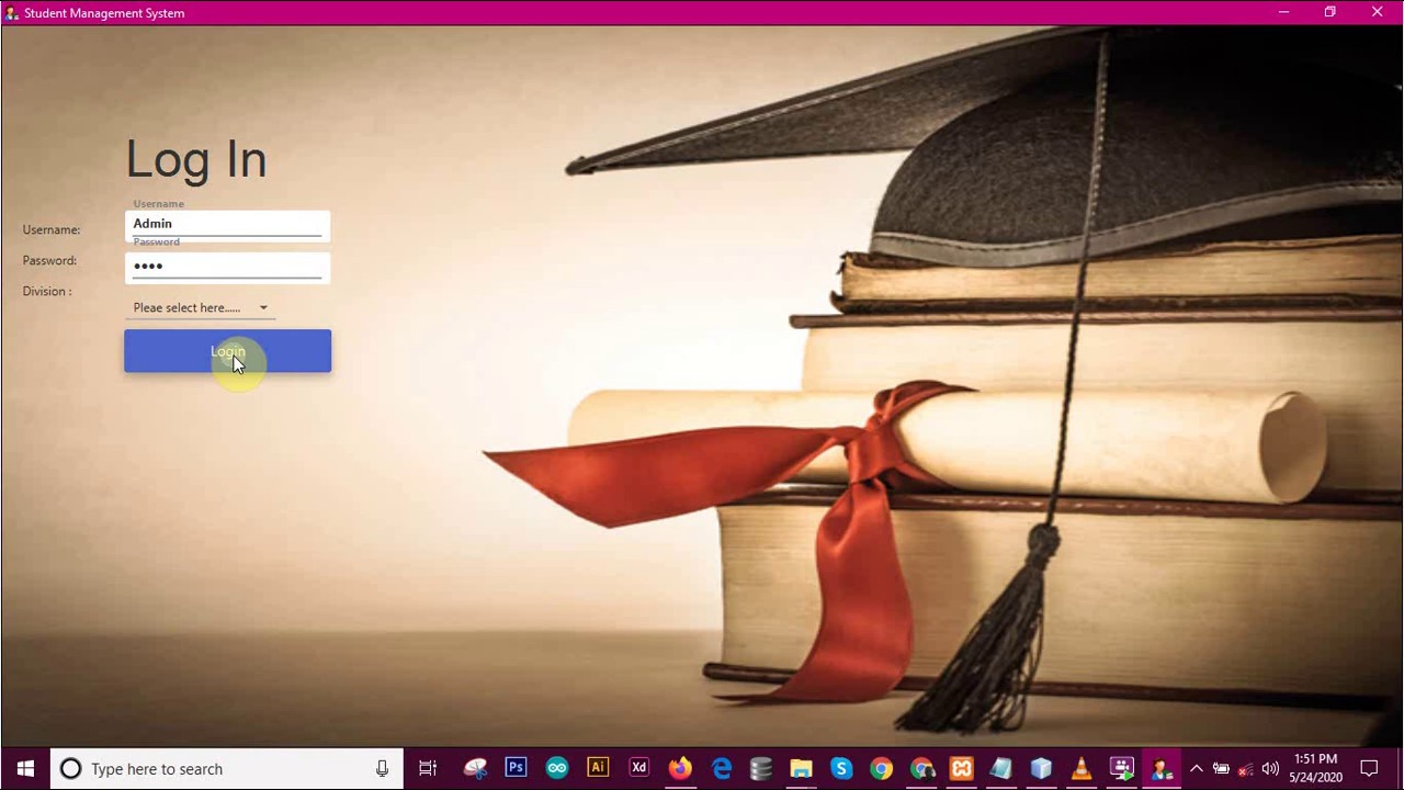 Student Records System Using JavaFx