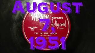 78rpm: I&#39;m In The Mood - John Lee Hooker, 1951 - Modern 835