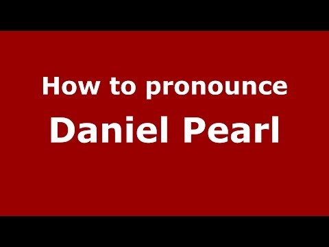 How to pronounce Daniel Pearl (Arabic/Iraq) - PronounceNames.com