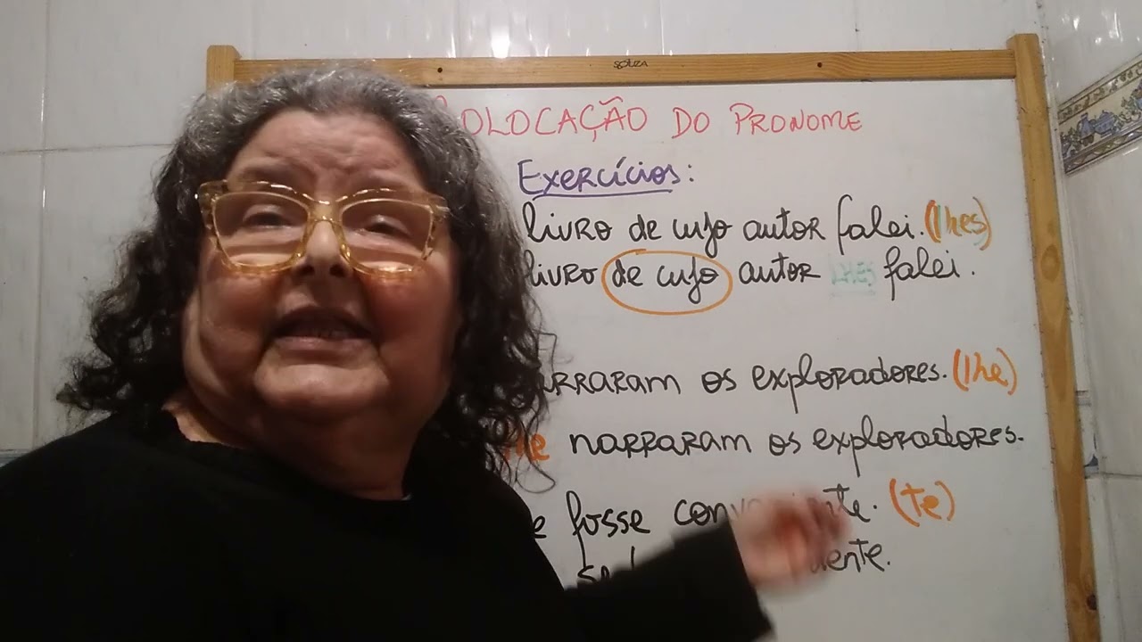 Colocação do Pronome / Exercícios corrigidos