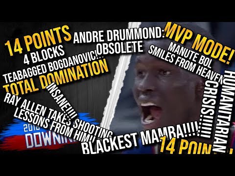 Thon Maker 14 Points/4 Blocks Full Highlights (4/1/2019)