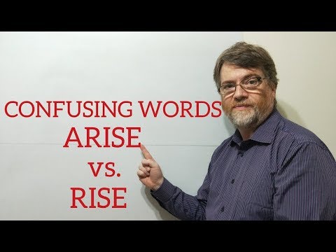 チューターNick P Lesson (240) 起床と上昇の違いとは？ (Tutor Nick P Lesson (240) What IS the Difference Between Arise amd Rise)