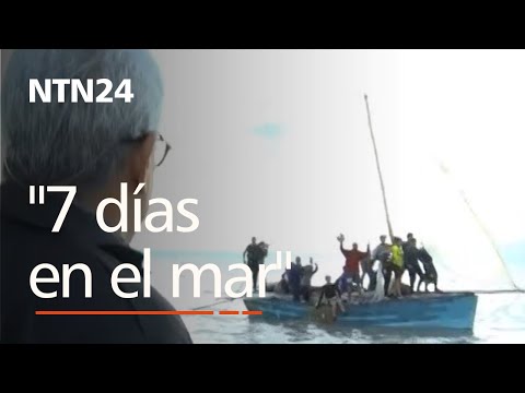 "Fue una victoria llegar aquí" 25 balseros cubanos al momento de desembarcar en Cayo Hueso, Florida