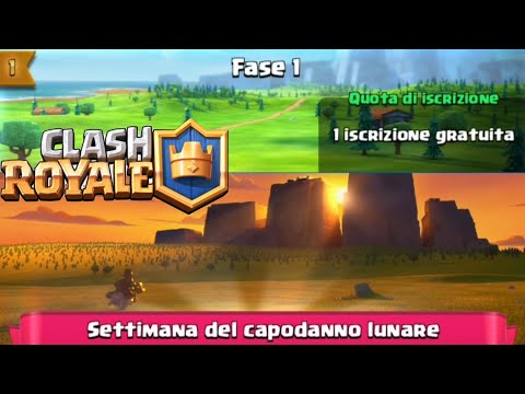Facciamo la fase 1 della sfida del Capodanno Lunare su Clash Royale