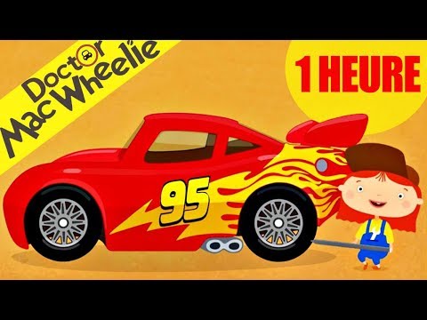Compilation pour enfants de Dr McWheelie / Dessins animés éducatifs sur les voitures