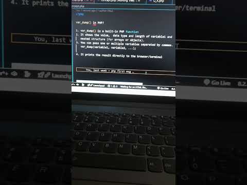 Var_dump In Php Php Tutorial For Beginnerslearn Var_dump Function In Php