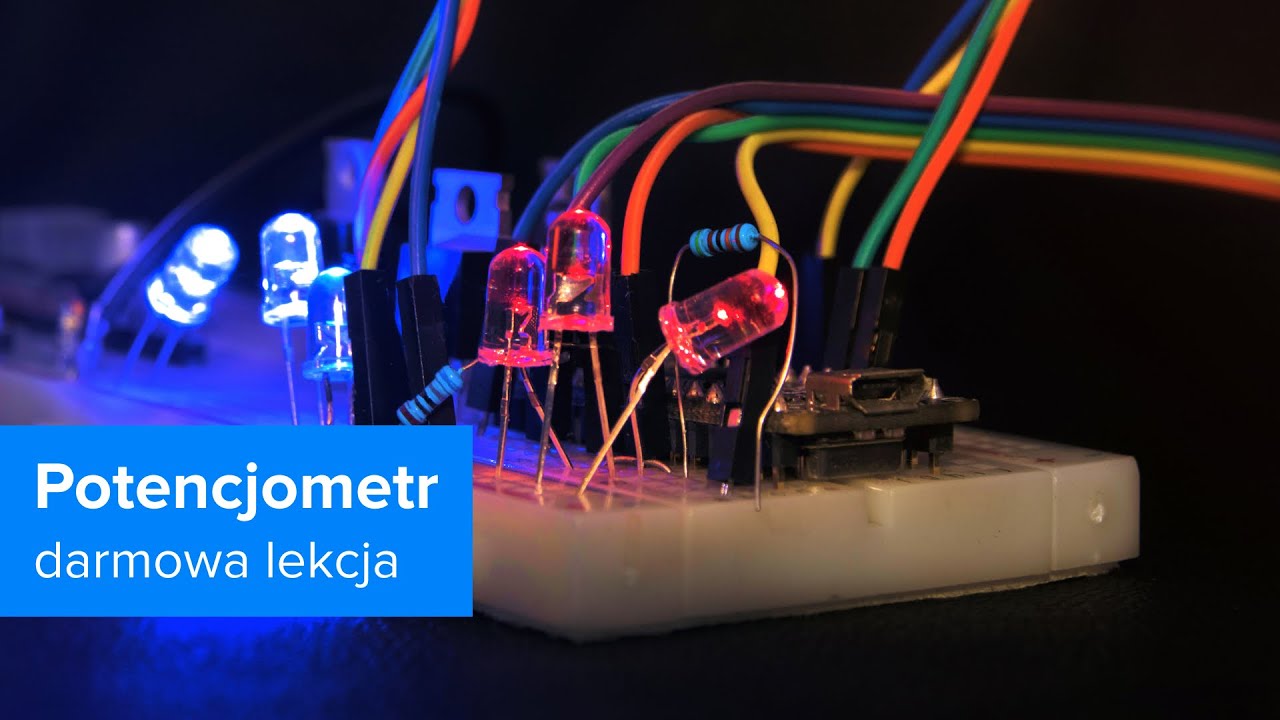 Opanuj PODSTAWY ELEKTRONIKI Dla Każdego | Potencjometr | ▶strefakursow.pl◀ #elektronika