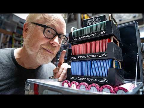 Adam Savage Builds a Casino Royale Poker Set!