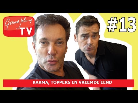 KARMA, TOPPERS EN VREEMDE EEND - Gerard Joling #VLOG13