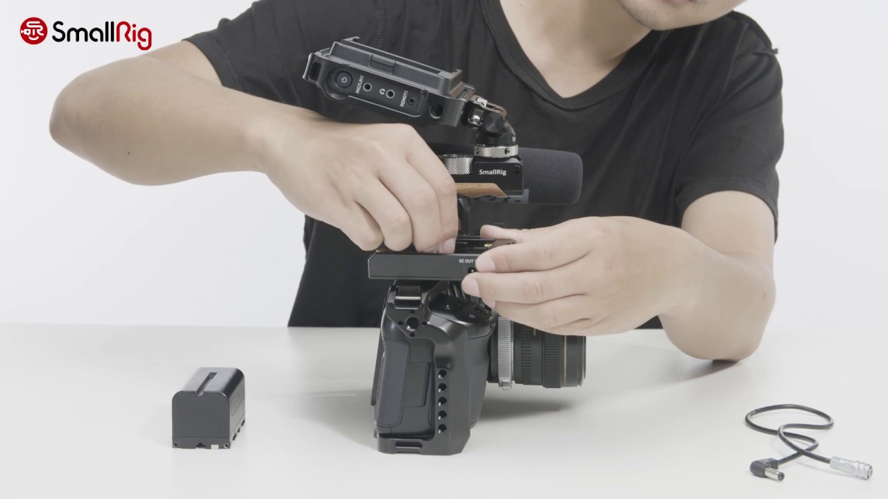 Watch video How to use the SmallRig NP F Battery Adapter Plate for BMPCC 4K/ 6K & Sony Cameras Now How to use the SmallRig NP F Battery Adapter Plate for BMPCC 4K/ 6K & Sony Cameras