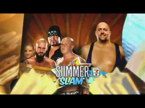 WWE Summerslam 2010 The Big Show vs Straight Edge Society Match Card
