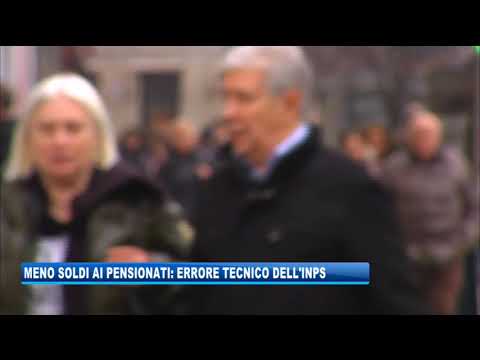 13/01/2020 - SOLDI IN MENO PER I PENSIONATI: ERRORE TECNICO DELL'INPS