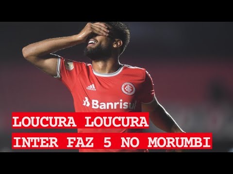 INTER 1, 2, 3, 4, 5 x 1 SÃO PAULO (LOUCURA, COLORADO HUMILHA SÃO PAULO NO MORUMBI)