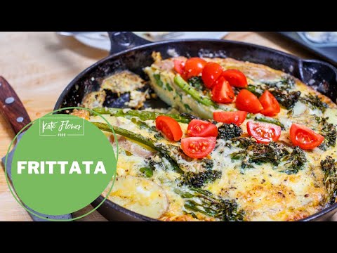 Fridge-Clean-Out Frittata | Quick and Easy - Part 1 | @KateFlowerFood
