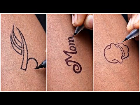 New mom dad, skull & tribal tattoo designs || most beautiful tattoos |  Video & Photo