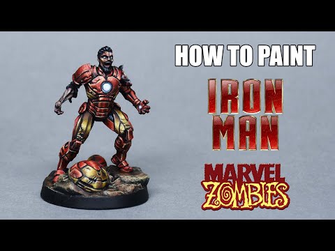 How To Paint Marvel Zombies - Zombie Iron Man