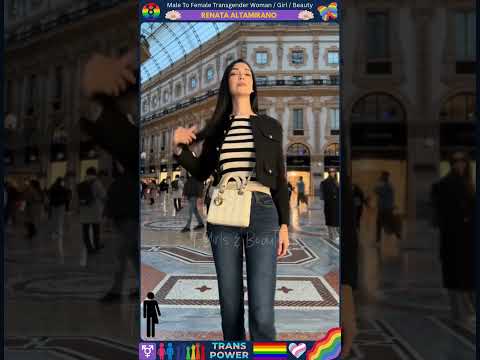 Male to Female Transgender Woman - Renata Altamirano #shortvideo #transgender #mtf #shorts