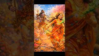 Download lagu Shiv Ji & Maa Parvati Playing Holi | Divine Holi Celebration of Mahadev 🫟🫟#shorts #shiv #holi mp3