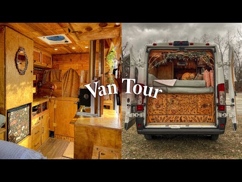 VAN TOUR: Fairytale Cottage on Wheels