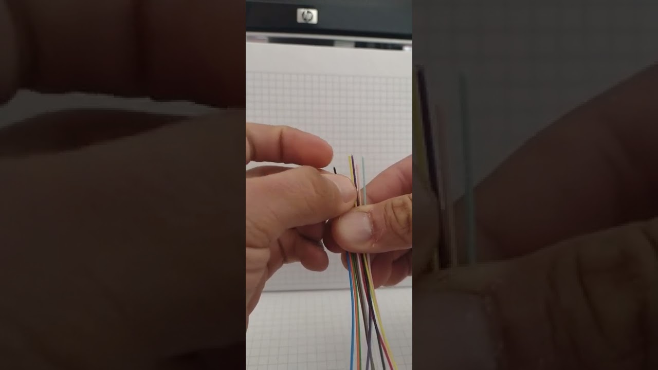 Fiber optic color code #ftth