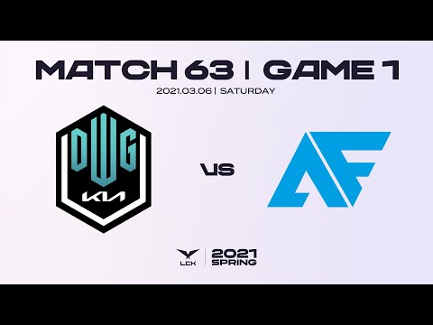 DK vs. AF | Highlights Match 63 Game 1 | 2021 LCK Spring Split