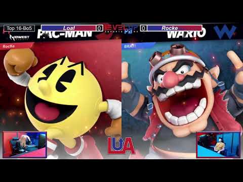 LUA1 Pools - Rocke (Pac Man) vs Loaf (Wario) Ultimate Singles