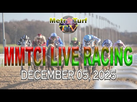 05 December 2025 | Philippines Horse Racing Live | Metro Manila Turf Club Inc.