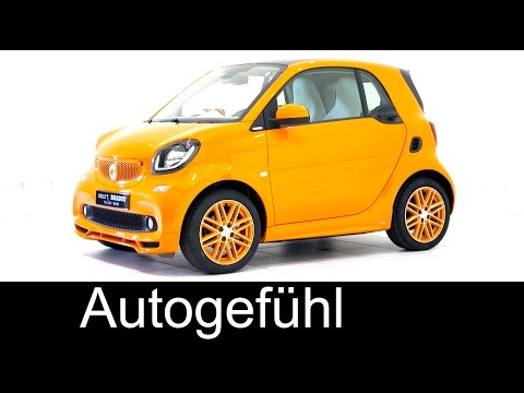 All-new smart fortwo Brabus tailor made 2016/2015 exterior & interior - Autogefühl