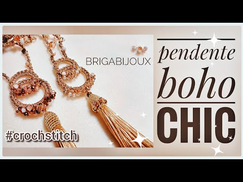 how to make a boho knot pendant