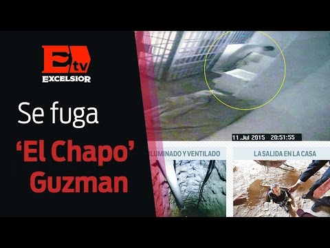 Túnel de fuga fue elaborado a golpe de pico y pala / Excélsior Informa