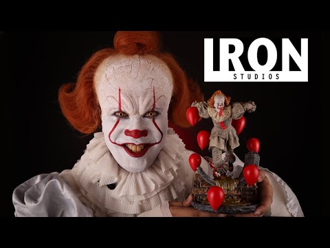 Unboxing One of my Favorite Pennywise Action Figures! Iron Studios Pennywise Deluxe Art Scale 1/10