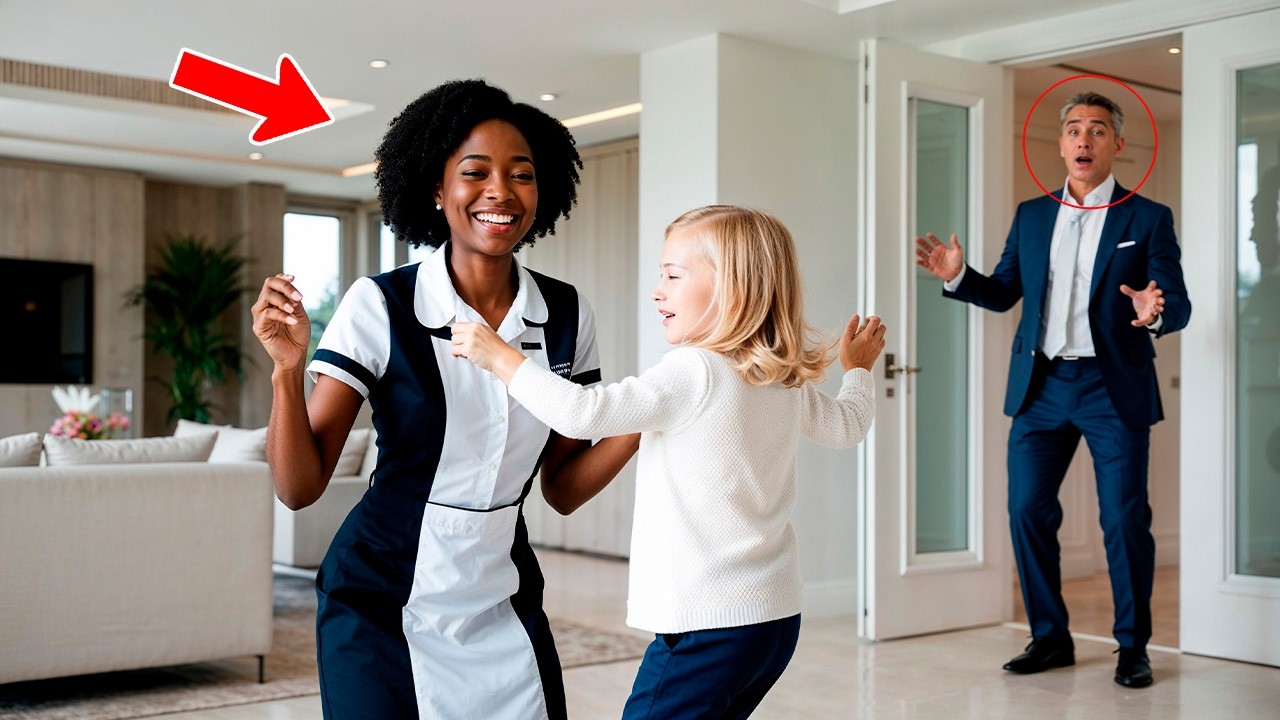 Single Dad CEO Hired a Black Nanny, But When He Saw Her Dancing With His Daughter…