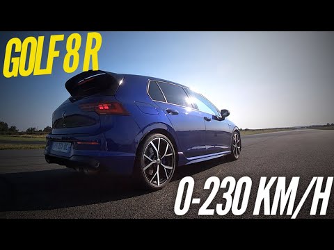 Volkswagen Golf 8 R : 0-250 km/h