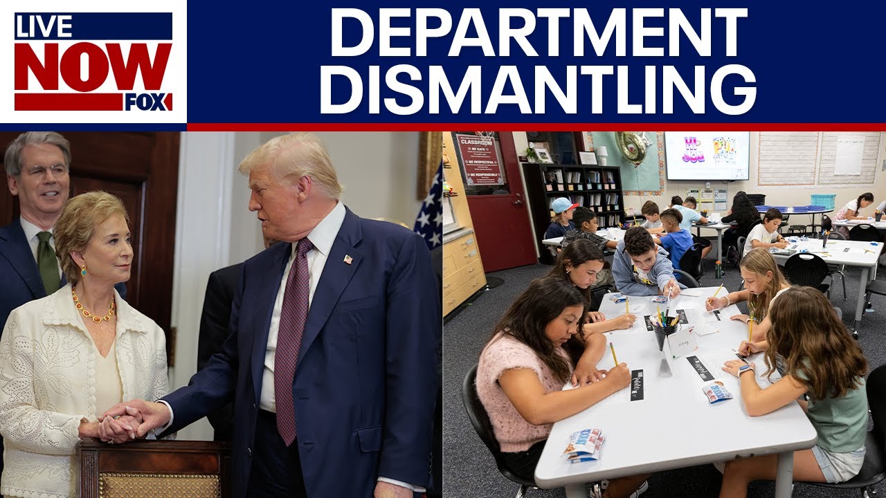Trump admin announces dismantling of parts of Education Dept.