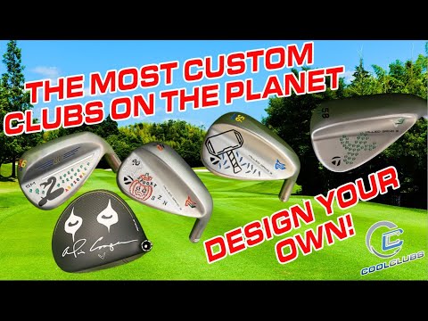 You will want all of your clubs customized after you see these!