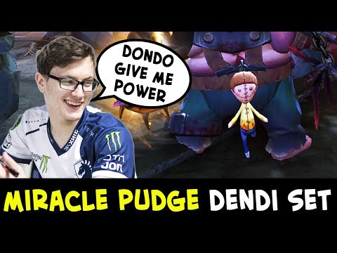 Miracle still uses DENDI DOLL on PUDGE — does it help?