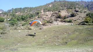 preview picture of video 'Dulam,bageshwar Uttarakhand basic paragliding course'