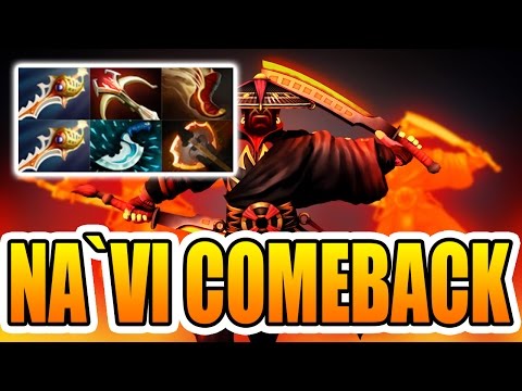 Na`Vi vs OG - Flawless Victory Comeback