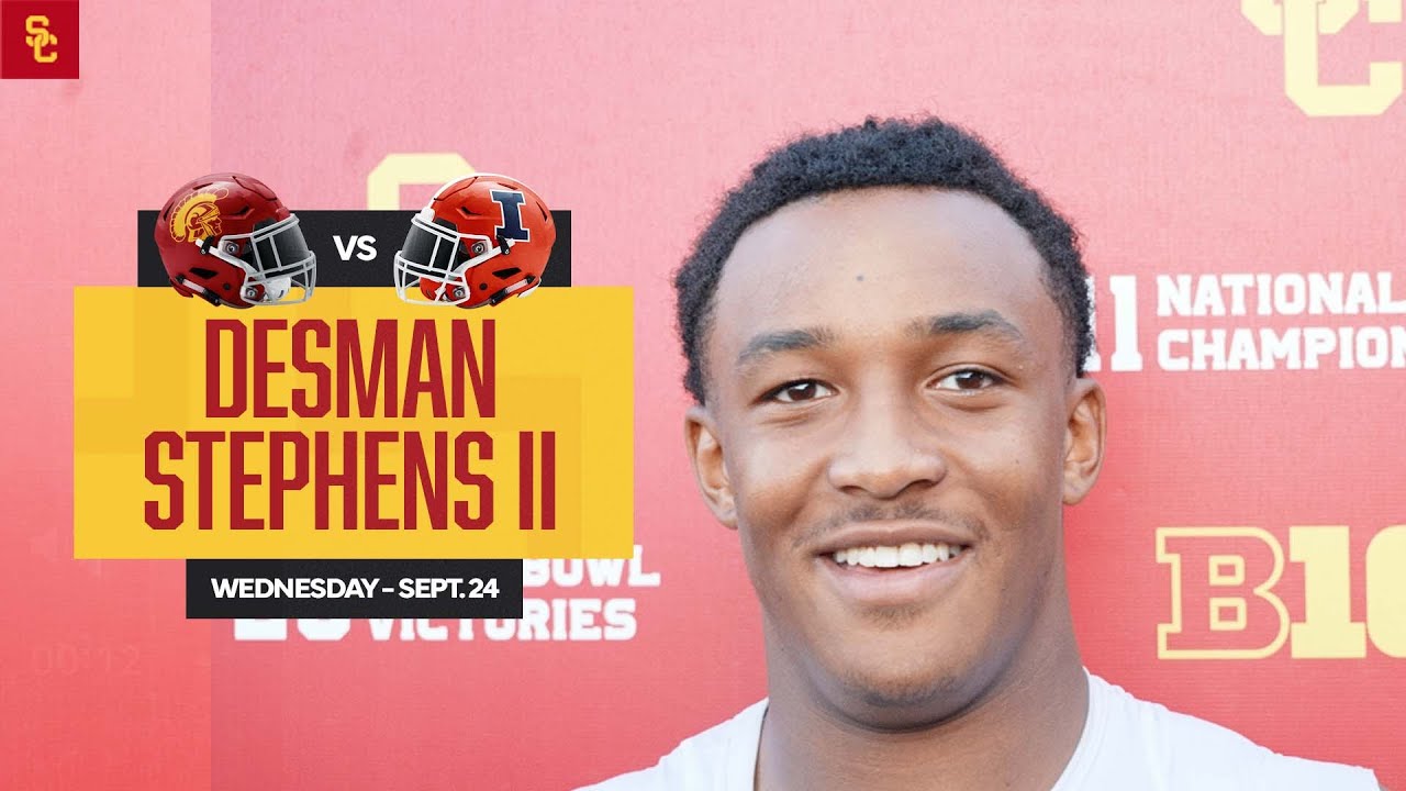 USC LB Desman Stephens II | Wednesday of Illinois Week