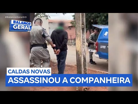 Homem é encontrado caminhando desorientado após matar a companheira em Caldas Novas (GO)