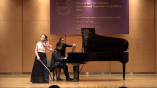 Franck Sonata for Violin and Piano in A Major, 2nd movement