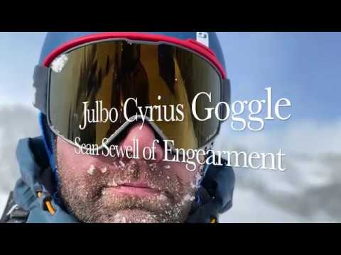 Julbo Cyrius Goggle Review - Sean Sewell of Engearment