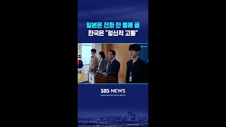 일본은 전화 한 통에 끝, 한국은? #shorts