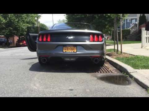 2016 Mustang Ecoboost. Magnaflow Race Series Axleback