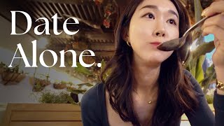 My First Self Care Solo Date: Join Me🍷